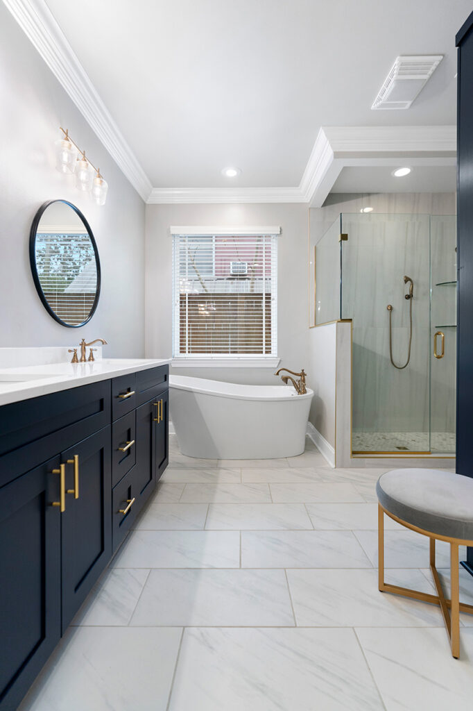 Bathroom Sink, Tub and Shower